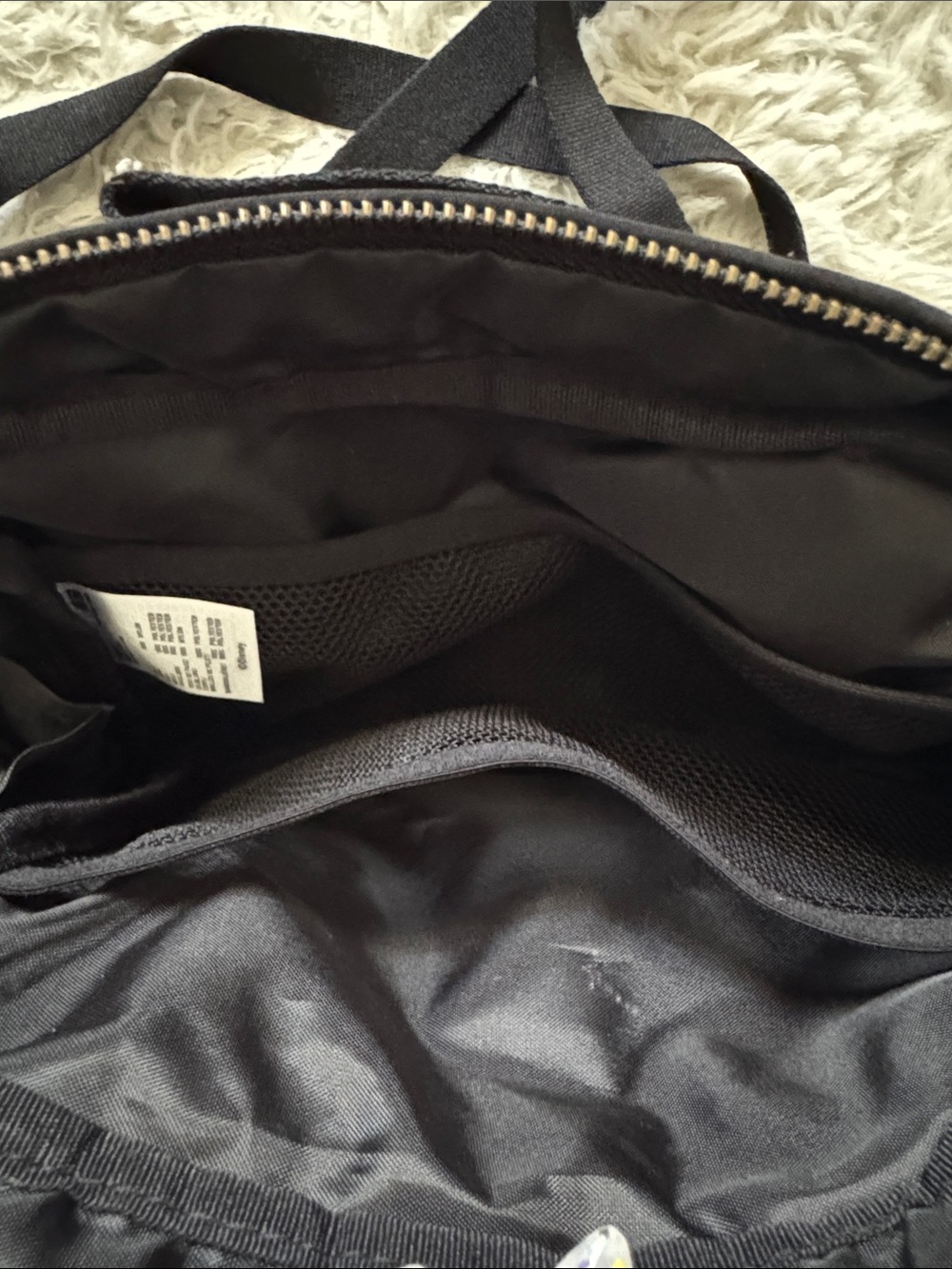 Disney Uniqlo x Ambush Black Crossbody Bag with Mickey Patch - Picture 2 of 4